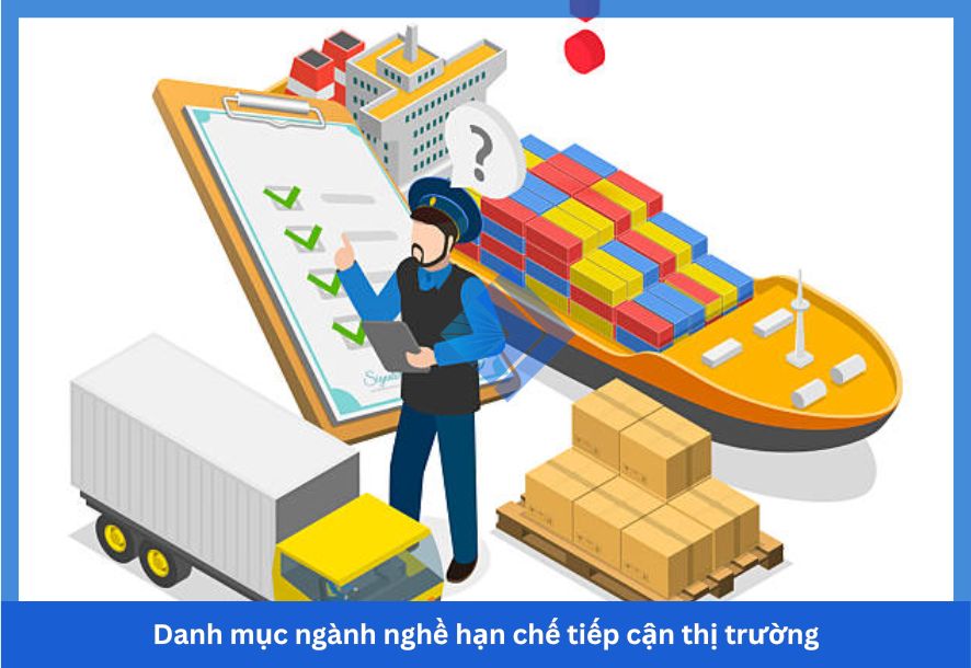 Danh mục ngành nghề hạn chế tiếp cận thị trường