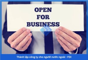 Thành lập công ty cho người nước ngoài
